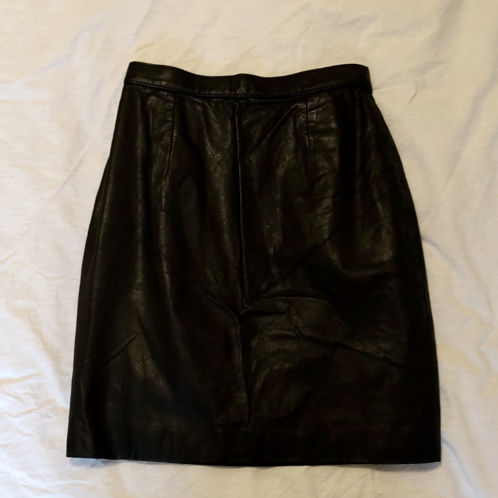 Leather Skirt